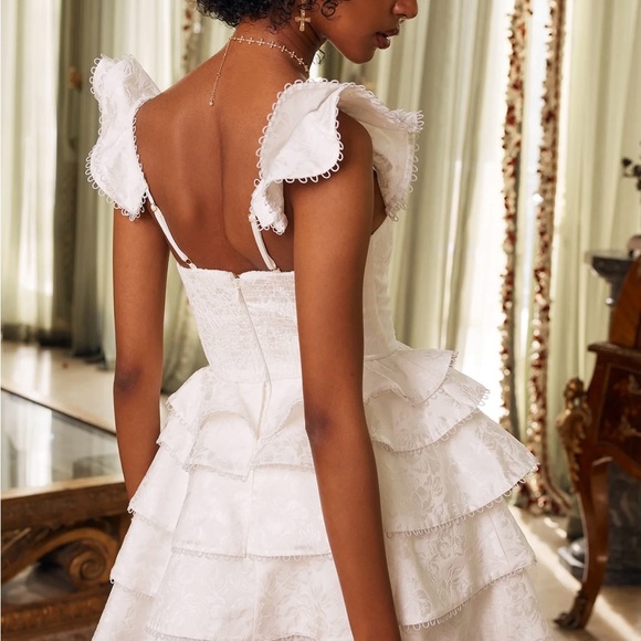 The Patisserie Dress in Coconut Macaron - 6 / Coconut Macaron × 1 - Picture 4 of 6